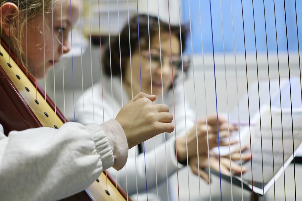 Cours de harpe