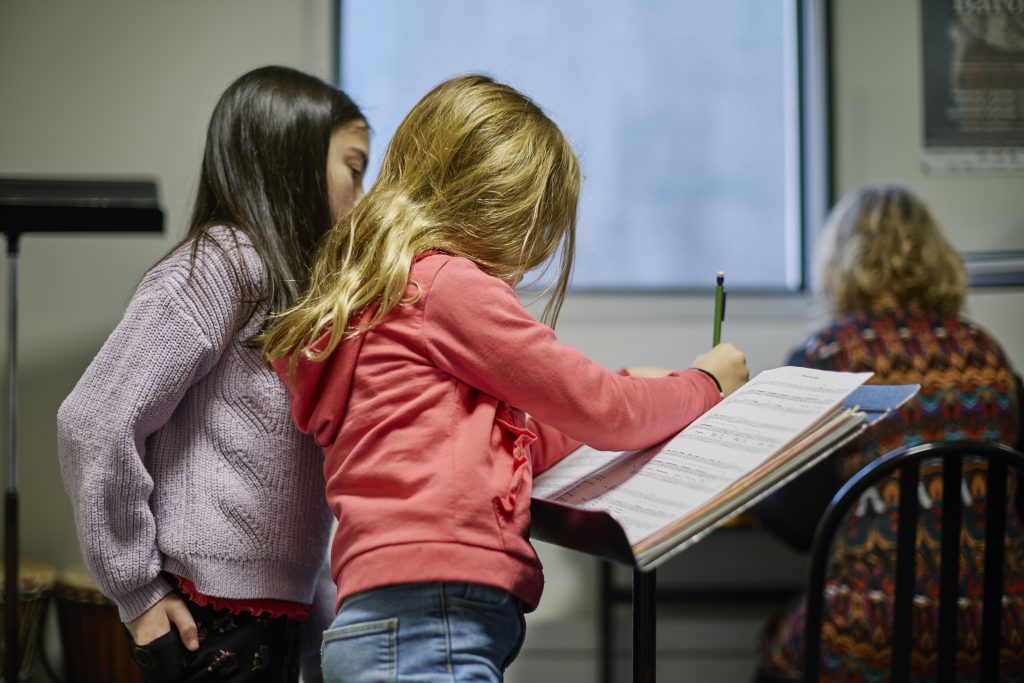 Cours au conservatoire
